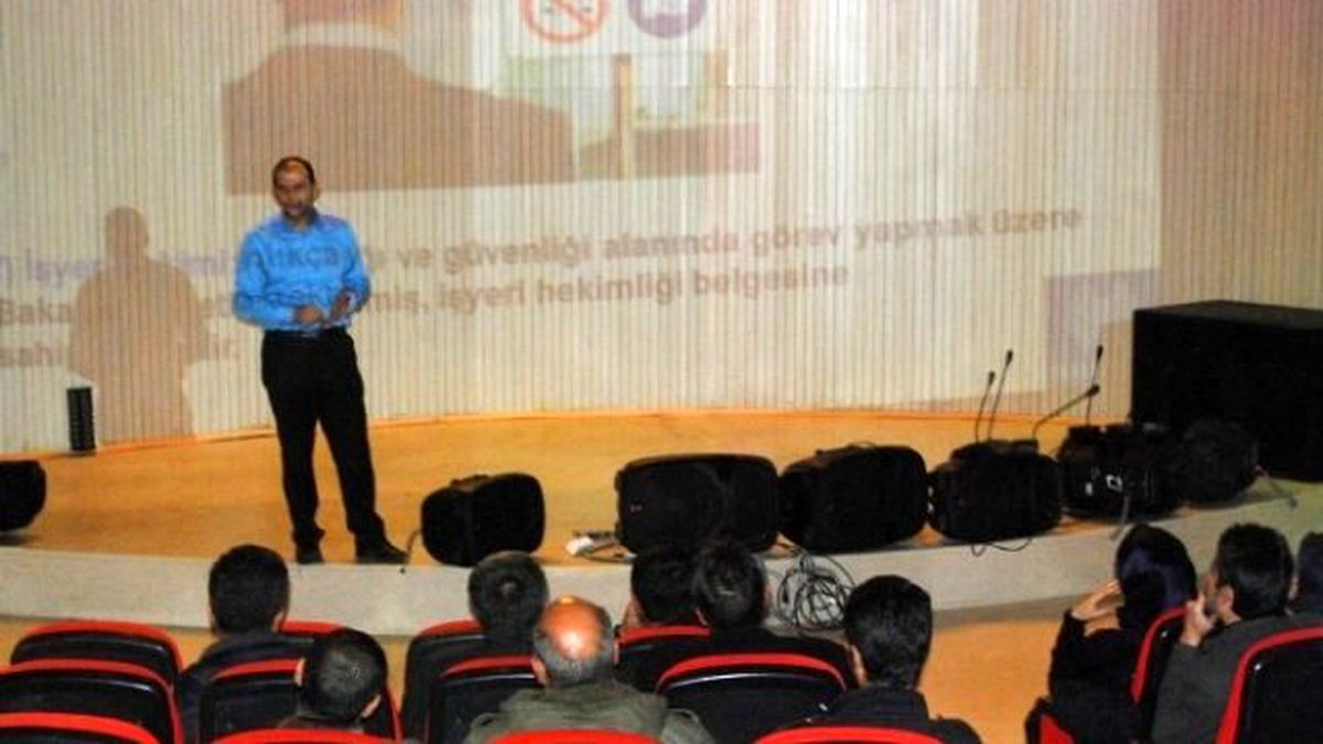Erciş Belediyesi\'nde İş Güvenliği Semineri