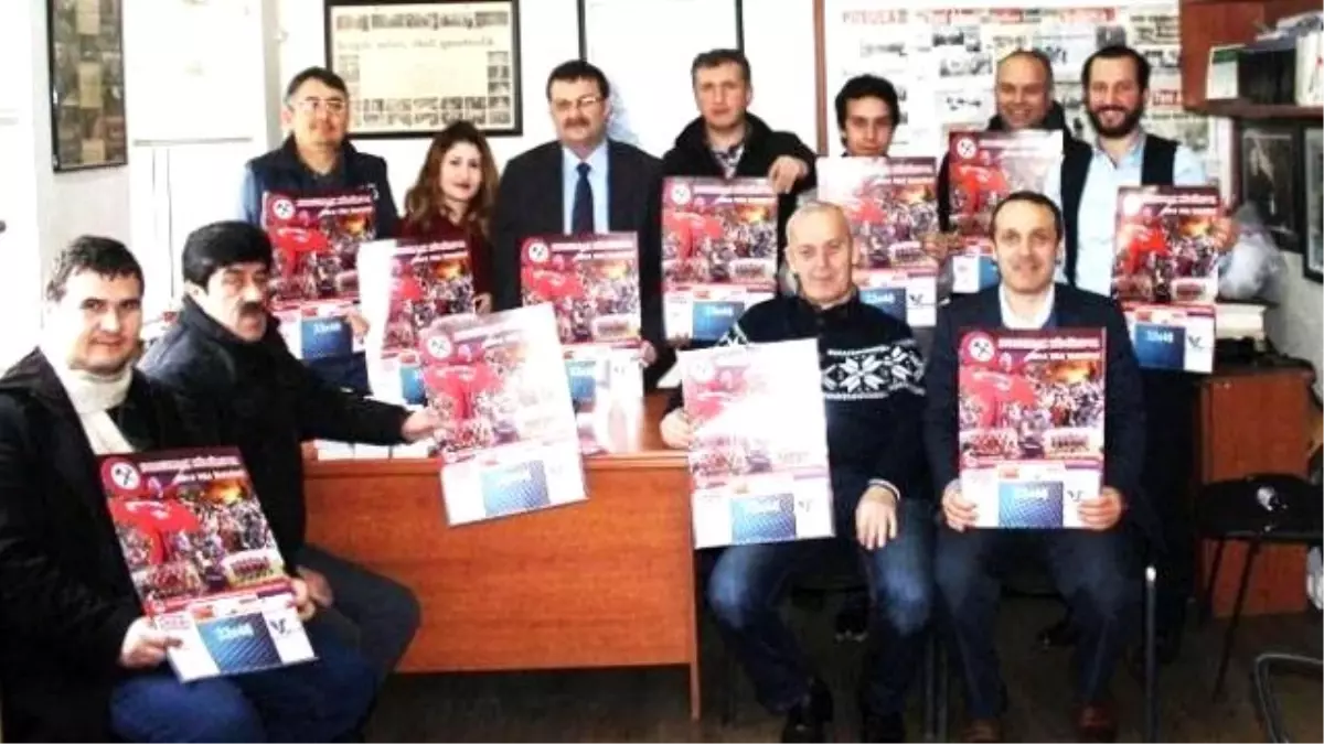 Gazetecilerden Takvim Satışına Destek