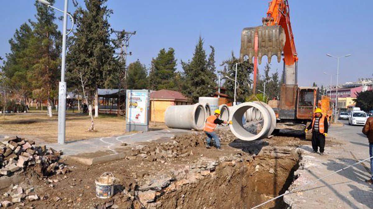 İlçelerde Altyapı Çalışmalarına Hız Verildi