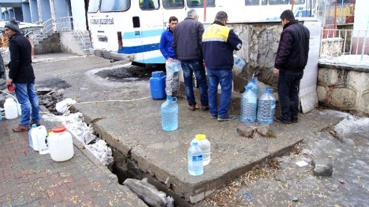 Kağızman\'da Su Kesintisi