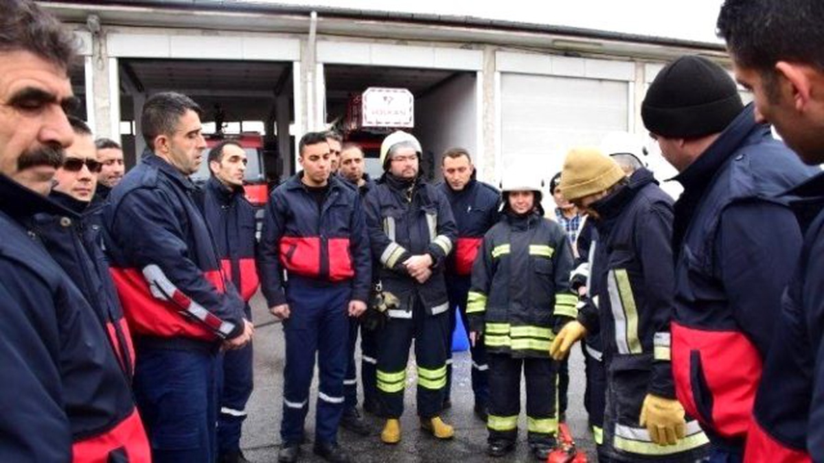 Kayseri Osb İtfaiye Personeline "1. Seviye Yangın Eğitici Eğitimi " Verildi
