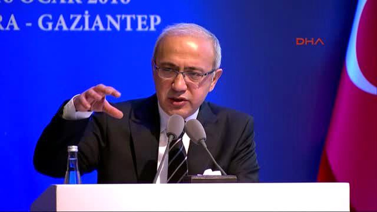 Lütfi Elvan, 8.büyükelçiler Konferansı\'nda Konuştu 5