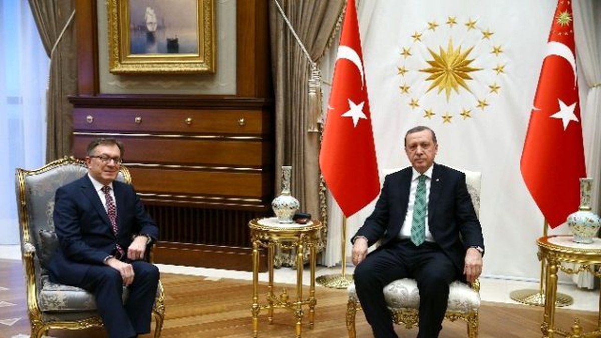 NATO Genel Sekreter Yardımcısı Büyükelçi İldem Cumhurbaşkanlığı Külliyesi\'nde