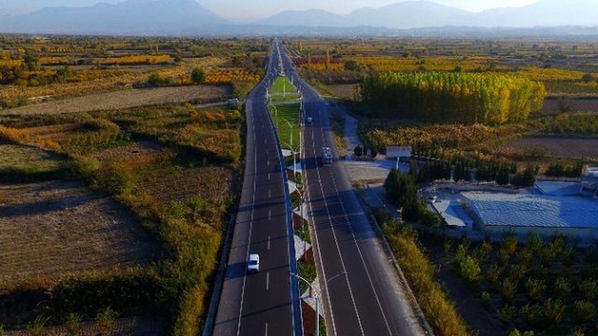 Pamukkale Yolu Palmiyeler ile Donatıldı