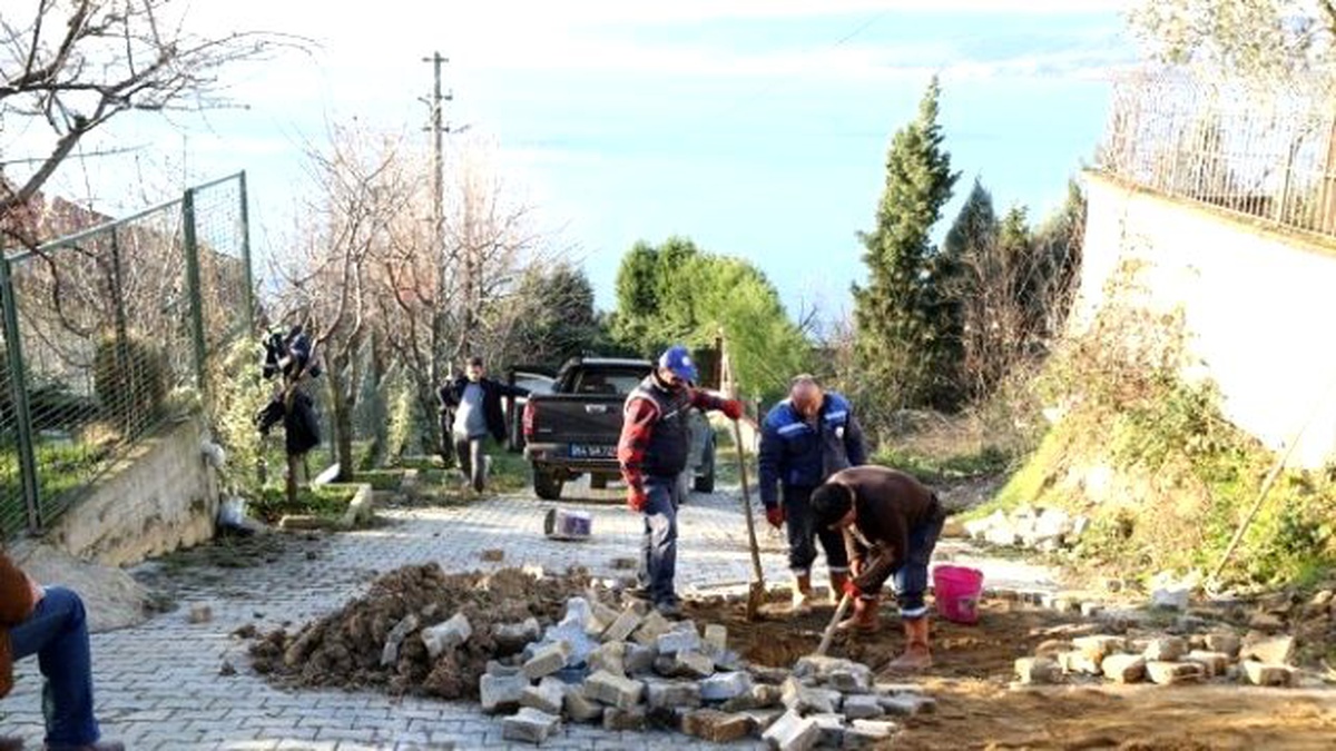 Sapanca Belediyesi Parke Yollarda İyileştirmeleri Sürdürüyor
