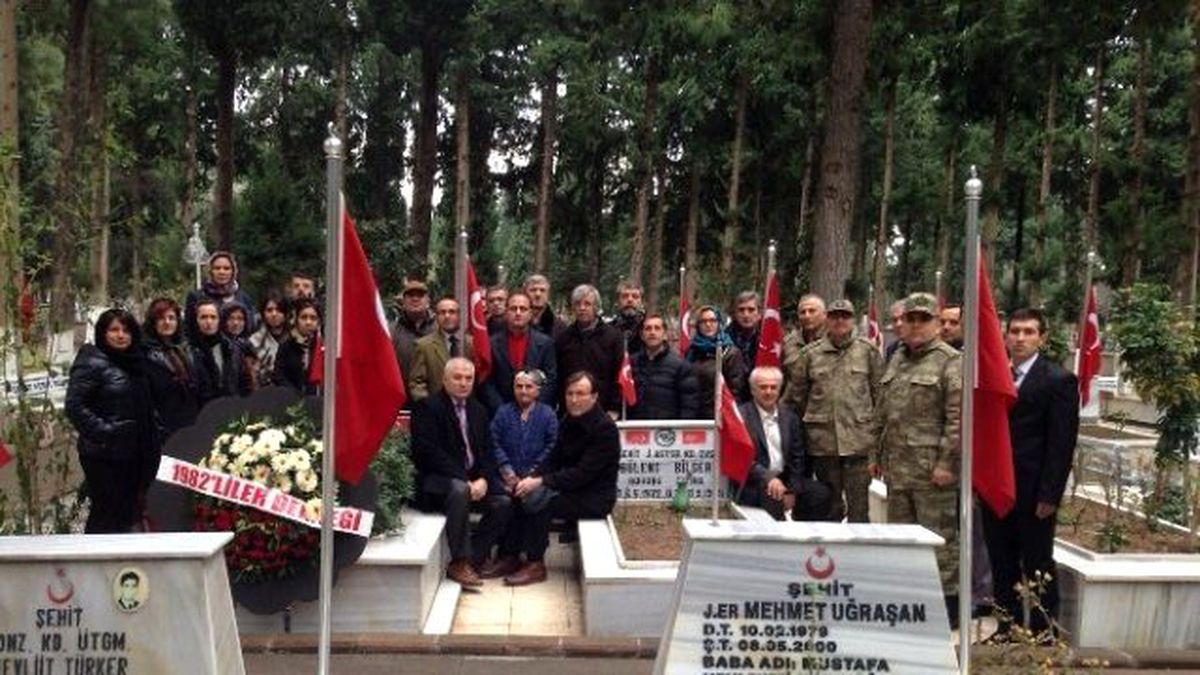 Şehit Jandarma Pilot Yüzbaşı Kabri Başında Anıldı