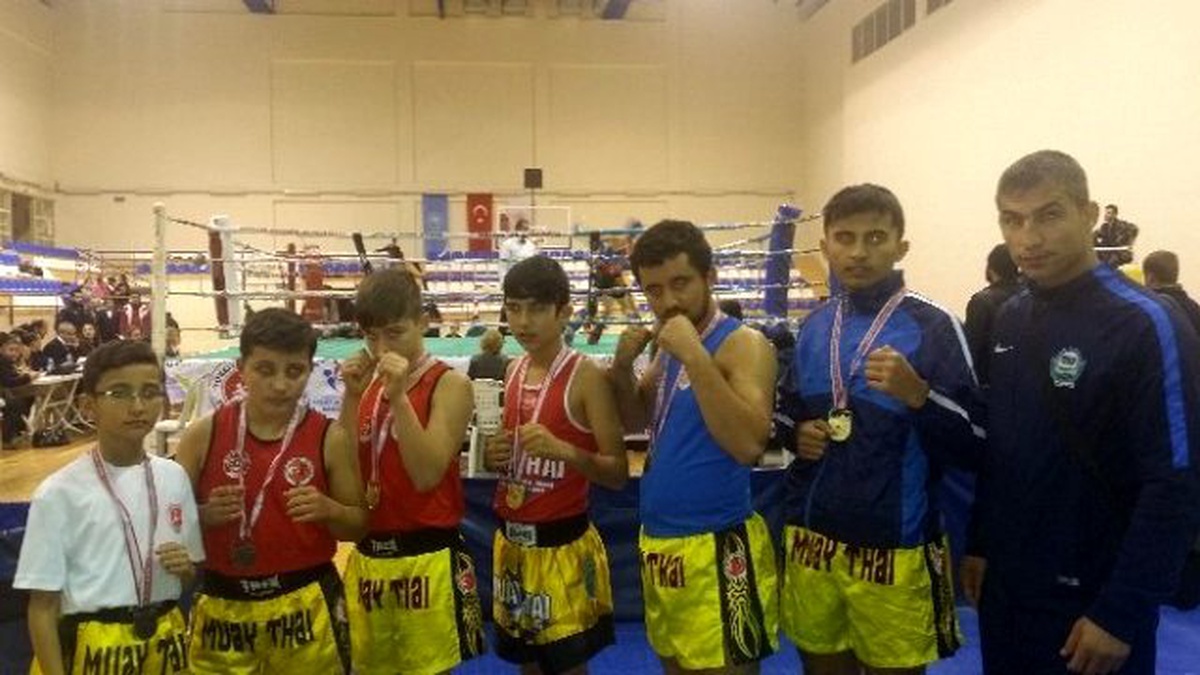 Serik Belediye Muaythai Sporcuların Başarısı