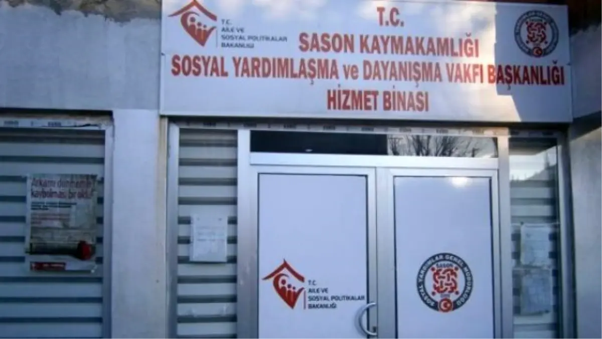 SYDV Sason\'da 19 Bin Aileye Yardım Yaptı