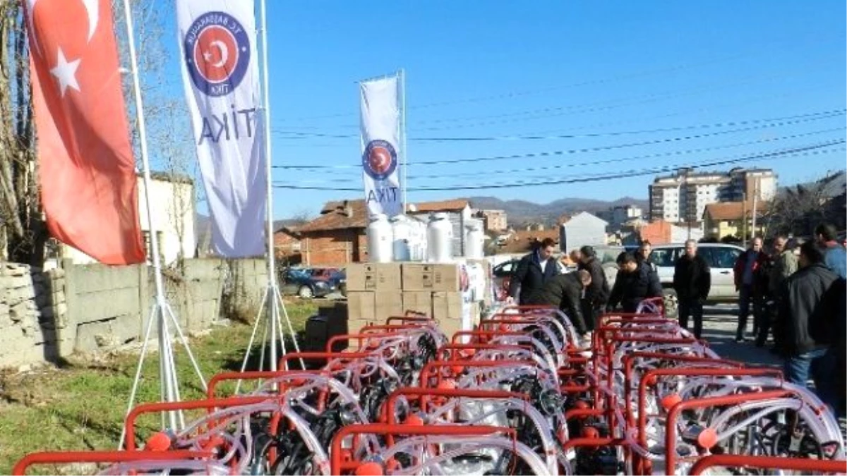 Tika\'dan Kosovalı Süt Üreticilerine Büyük Destek