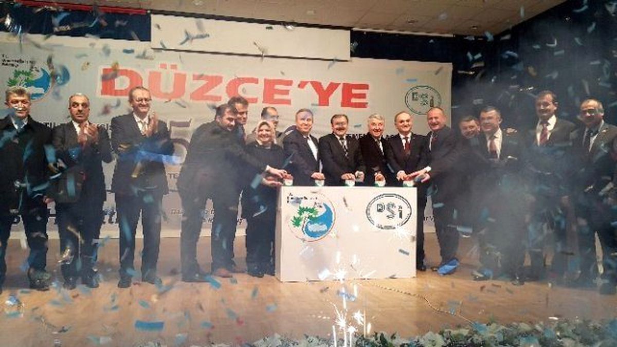 Bakan Eroğlu, Düzce\'ye Müjdelerle Geldi