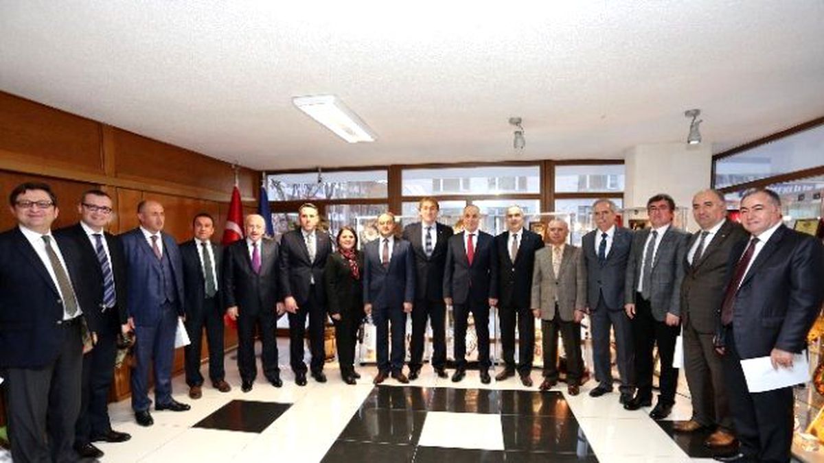 Başkan Kösemusul\'dan Türk-iş Genel Başkanı Ergun Atalay\'a Ziyaret