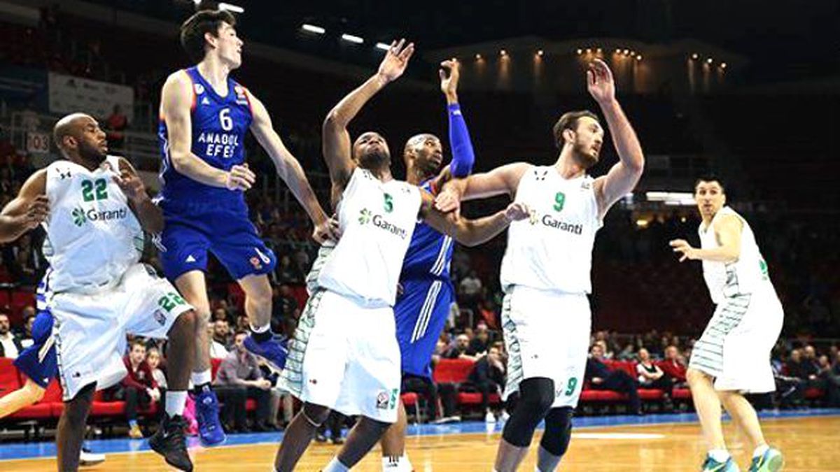 Anadolu Efes, Darüşşafaka Doğuş'u 84-71 Yendi