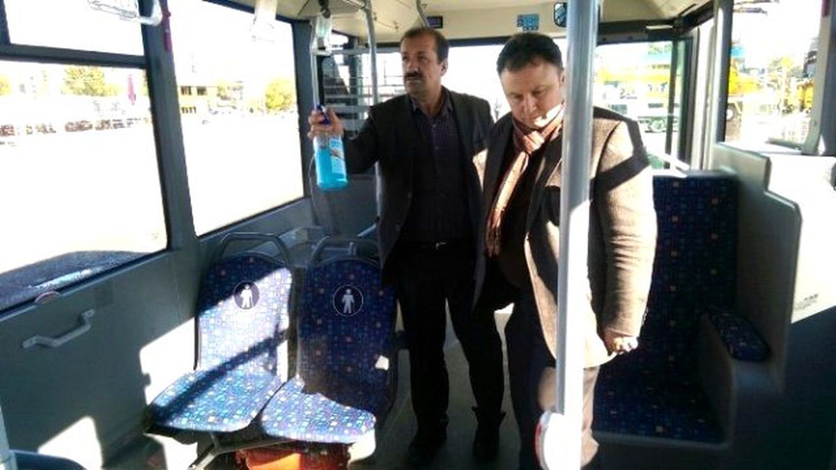 Belediye Otobüslerinde Kış Temizliği