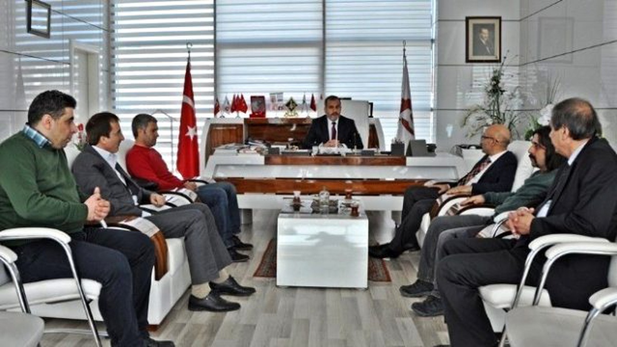 Bik ve Yerel Gazetelerden Elazığ Tso Başkanı Alan\'a Ziyaret