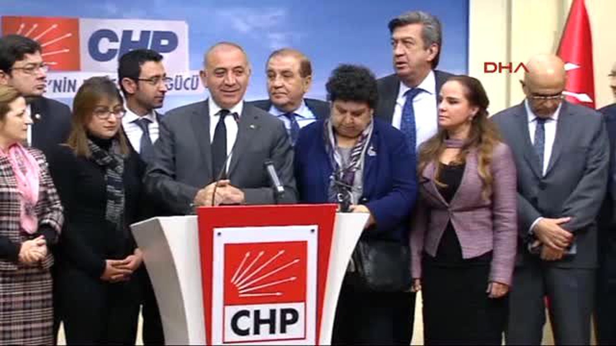 CHP Parti Meclisi Bildirisi : Gözaltına Alma ve Görevden Uzaklaştırmaların Derhal Son Bulmasını...