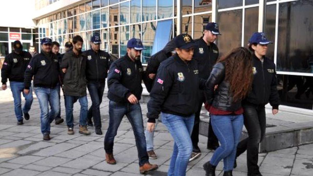 Kayseri\'de Terör Örgütü Operasyonu, 7 Üniversiteli Adliyede
