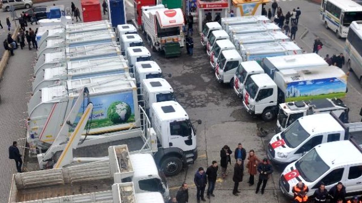 Kdz. Ereğli Belediyesi Hizmete Giren Yeni Araçlarını Tanıttı