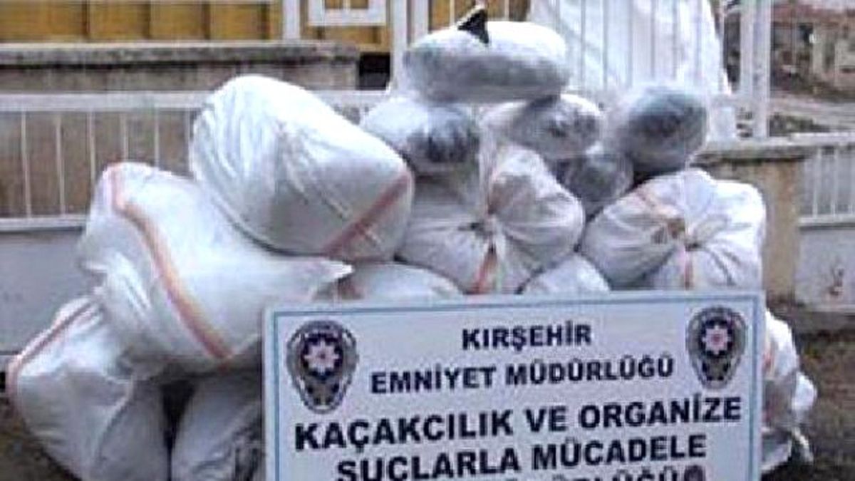 Kırşehir\'de 297.5 Kilo Esrar Ele Geçirildi