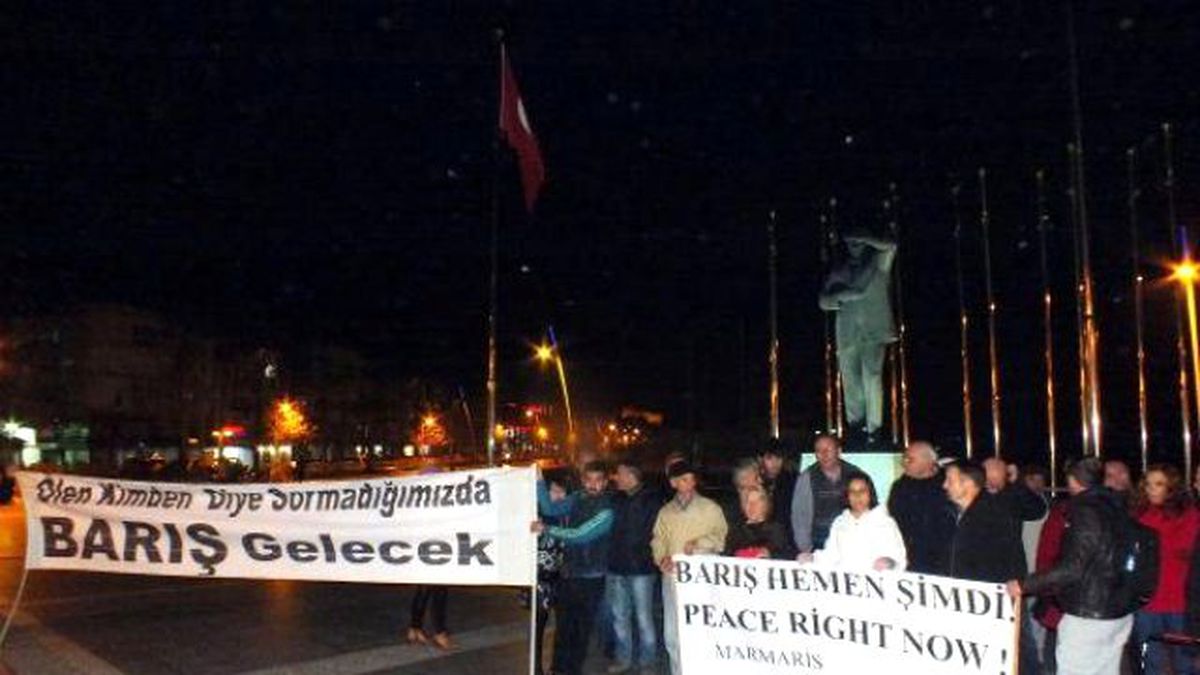 Marmaris\'te Savaş ve Baskılara Son Eylemi