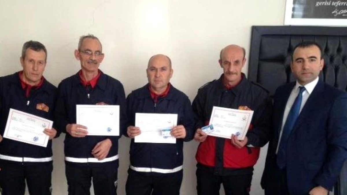 Niğde\'de İtfaiye Erlerine İlk Yardım Eğitimi Verildi