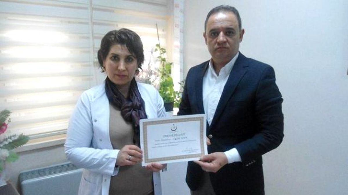 Sağlık Bakanlığı\'ndan Demir\'e Takdir Belgesi