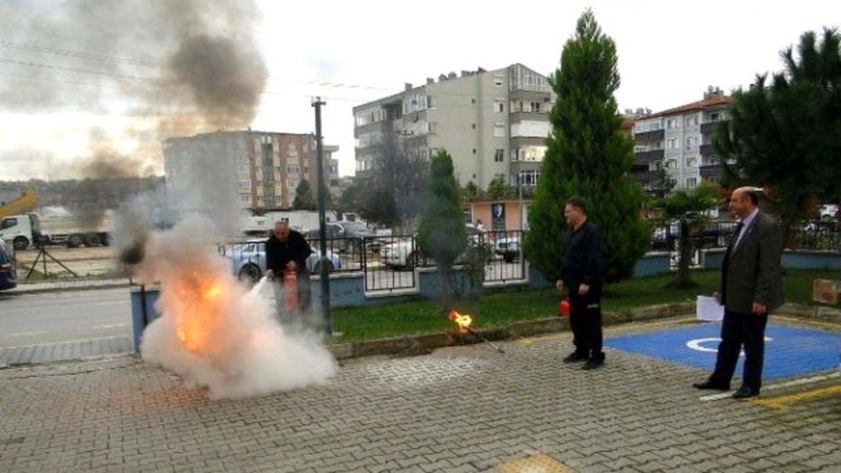 Sgk Personeline Yangın Eğitimi