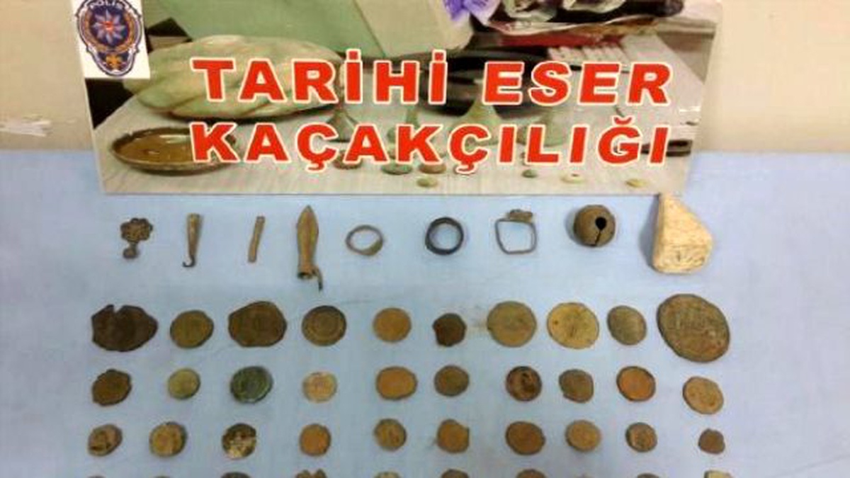 Tarihi Eser Kaçakçılığına 1 Gözaltı