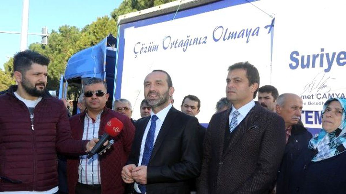 Ünye\'den Türkmenlere Yardım Eli