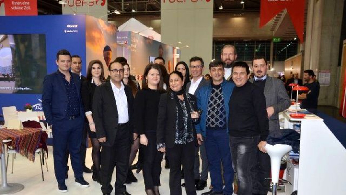 Viyana Turizm Fuarında Renkli Görüntüler Oluştu