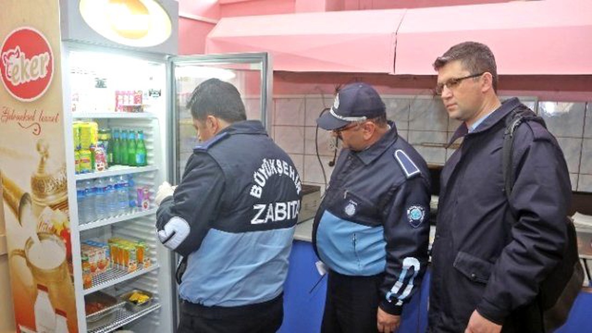 Zabıta Ekiplerinden Okul Kantinlerine Sıkı Denetim