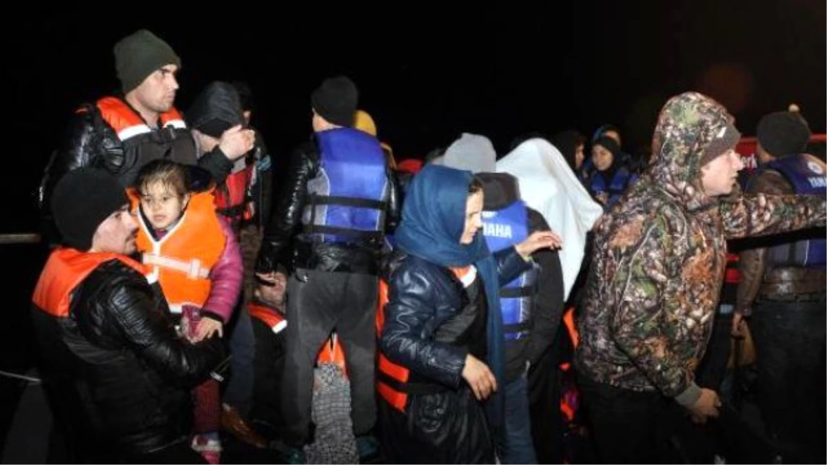 15\'i Çocuk 65 Suriyeli, Balıkçılar Tarafından Kurtarıldı!