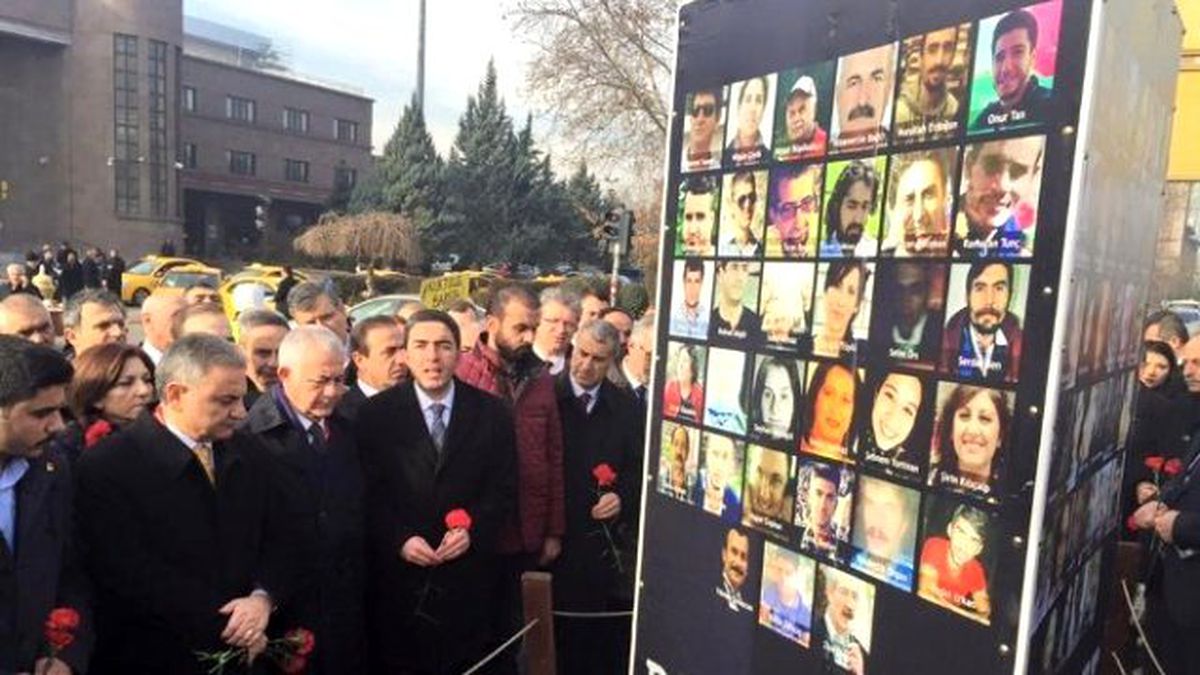 Ankara Saldırısında Hayatını Kaybedenler Anıldı
