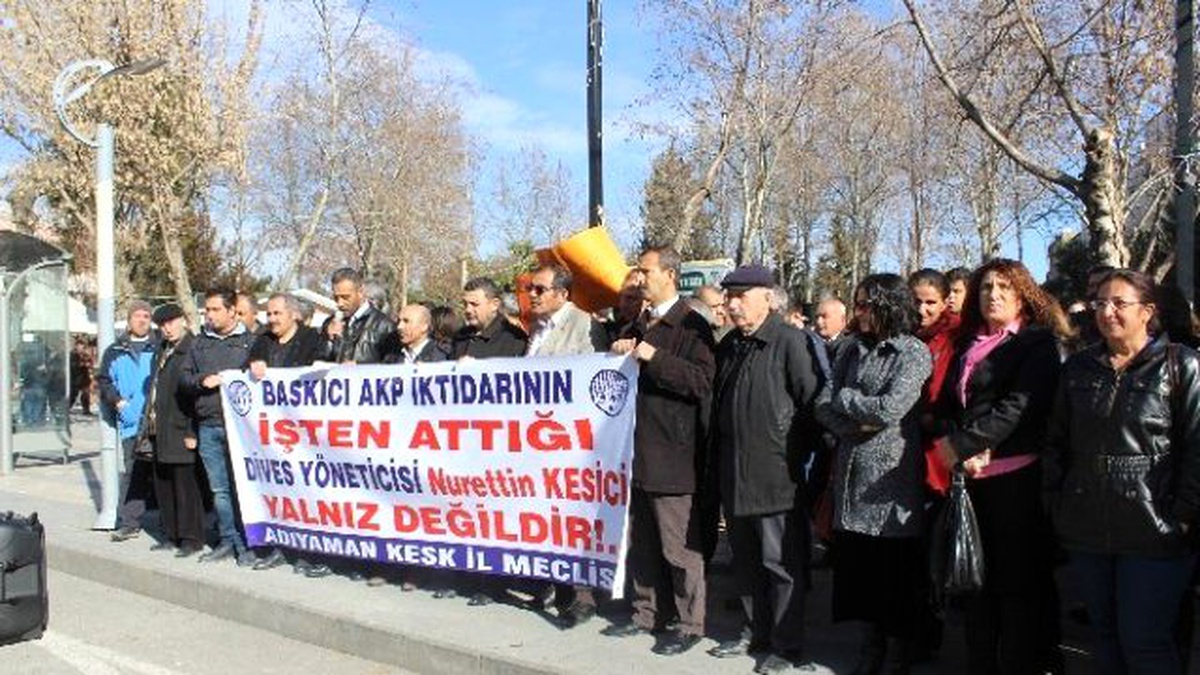 Dives Temsilcisi İçin Basın Açıklaması Yapıldı