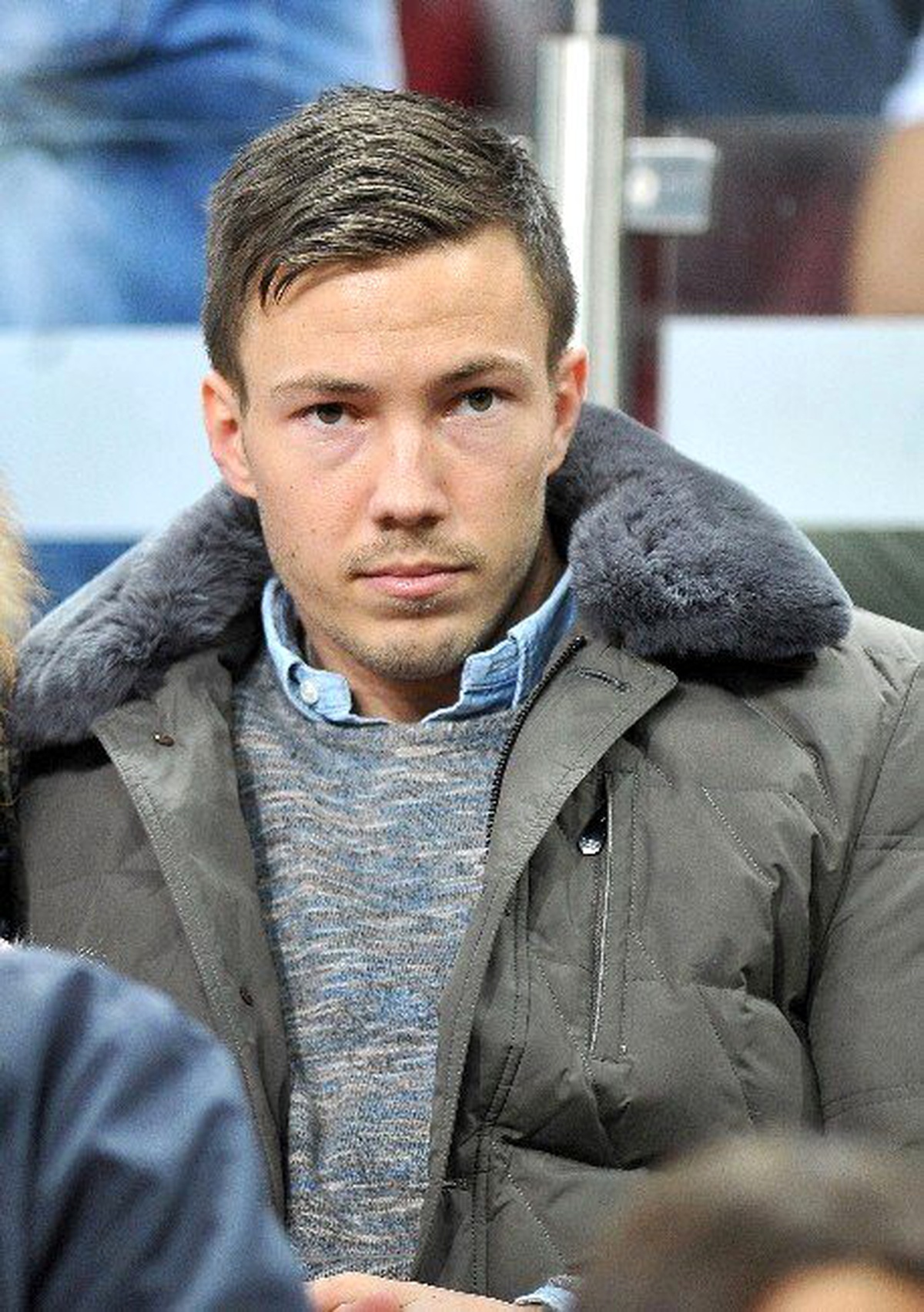 Galatasaray\'ın Yeni Transferi Lınnes Tribünde