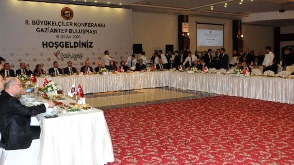 Gso, Büyükelçiler Heyetini Yemekte Ağırladı