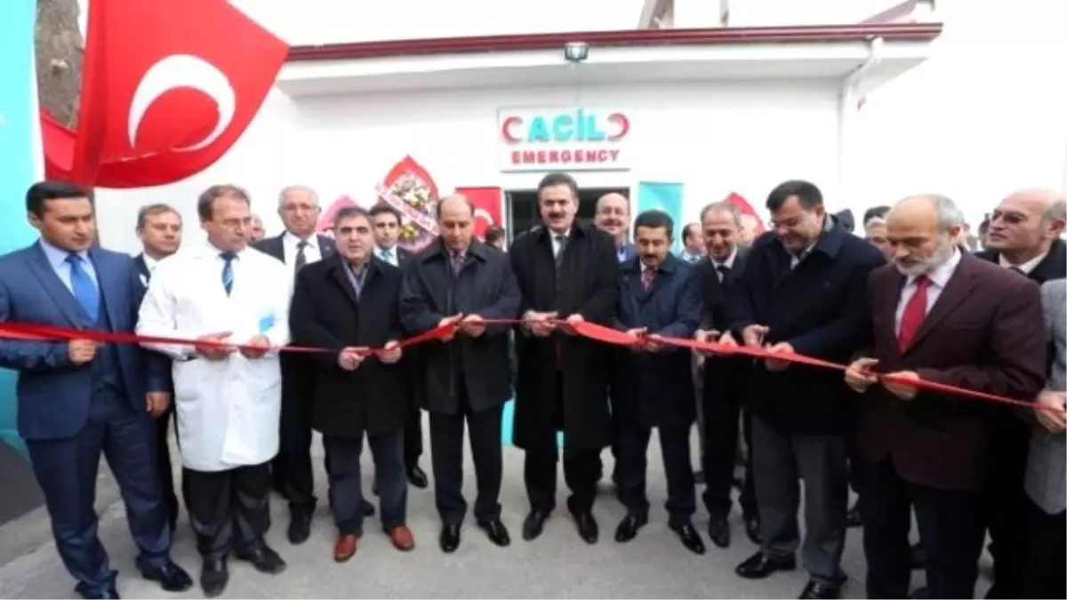 Gümüşhacıköy Devlet Hastanesi Acil Servisinin Açılışı Yapıldı