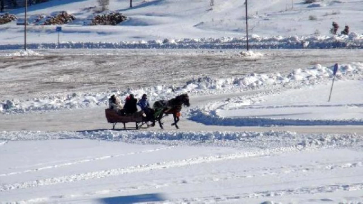 Sarıkamış\'ta Kayak ve Atlı Kızak Keyfi