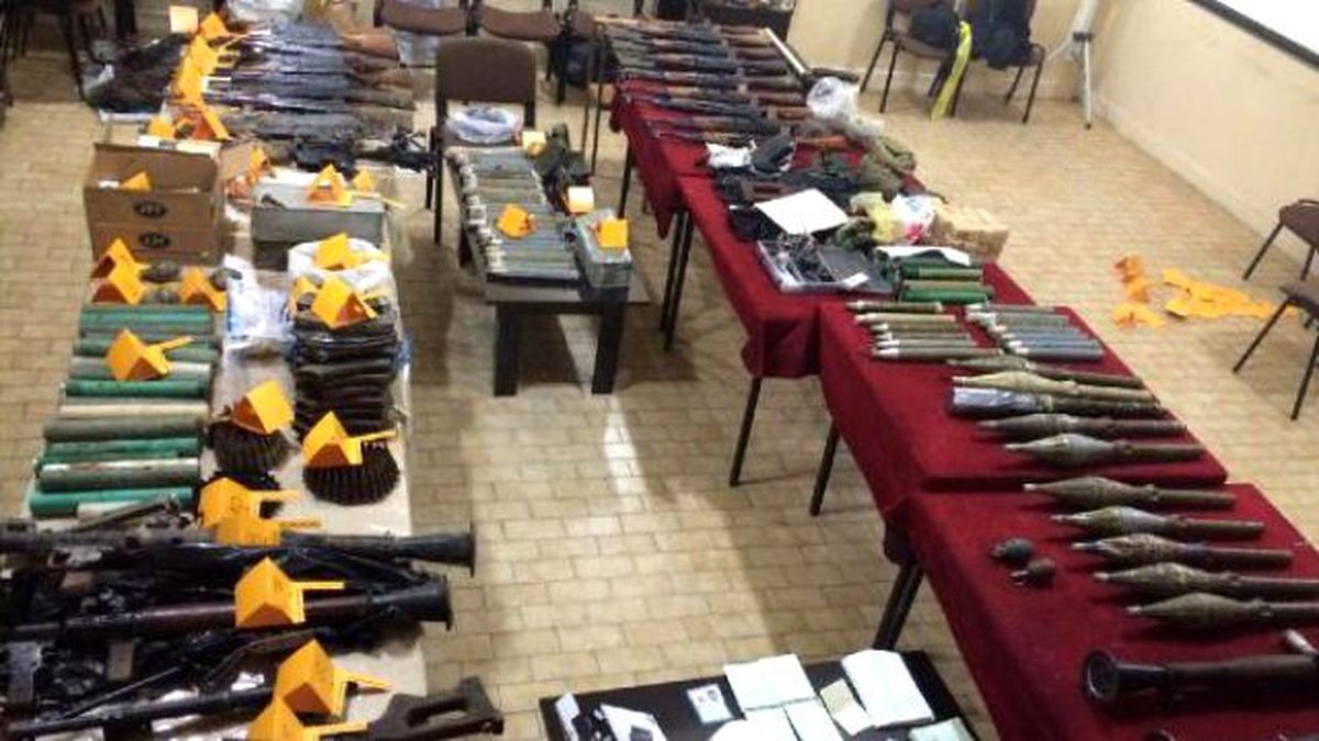 Siirt\'te PKK\'nın Hücre Evlerinde Cephanelik Çıktı