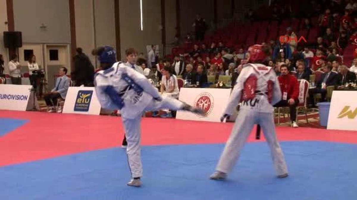 Tekvandoda 2016 Rio Olimpiyat Oyunları Avrupa Kıtası Elemeleri İlk Gün Müsabakaları Yapıldı