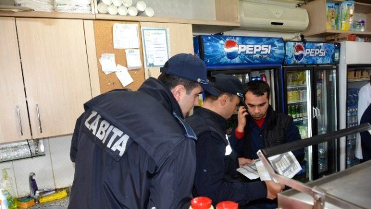 Zabıtadan Hastane Kantinlerine Denetleme