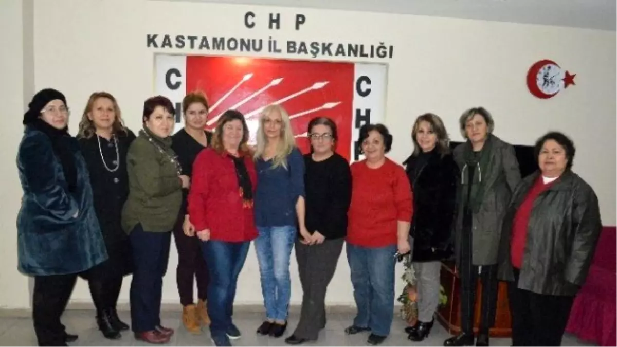 CHP Kastamonu Kadın Kolları Görev Dağılımı Yaptı