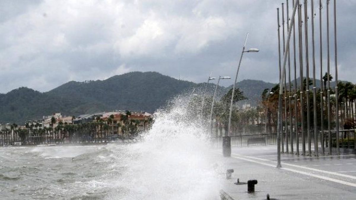 Marmaris\'te Etkili Lodos