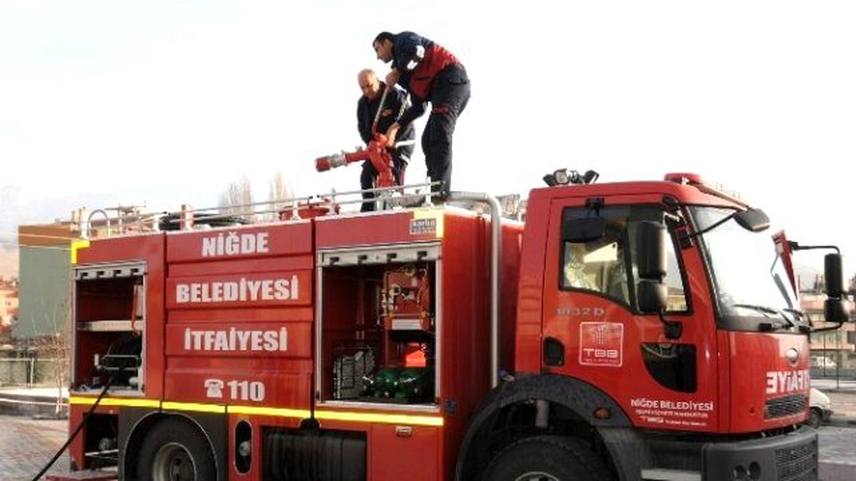 Niğde Belediyesi İtfaiye Müdürlüğü Hedef Büyüttü