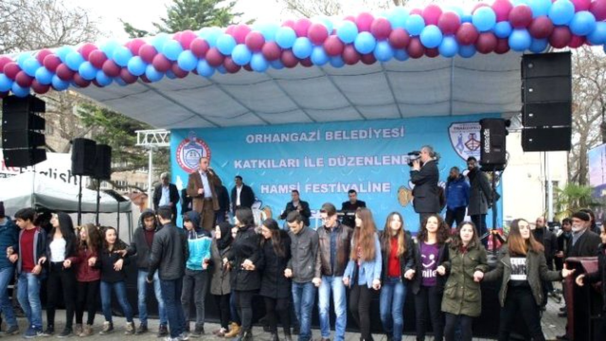 Orhangazililer Hamsi Festivalinde Buluştu