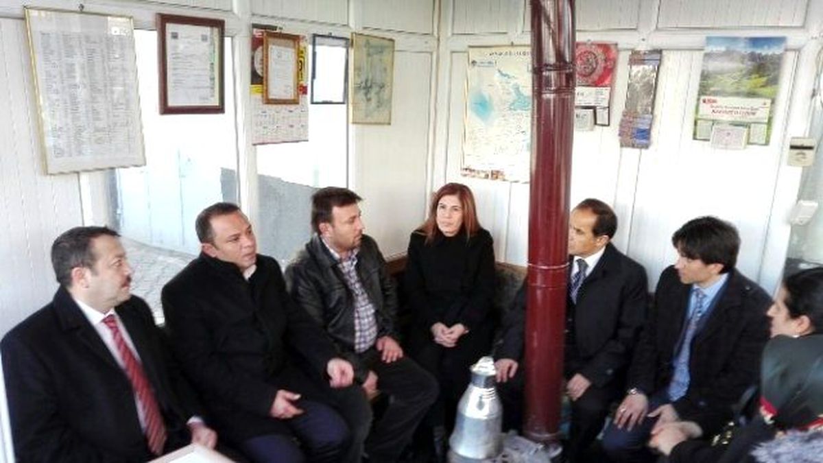 Ak Heyetten Ortaköy\'e Ziyaret