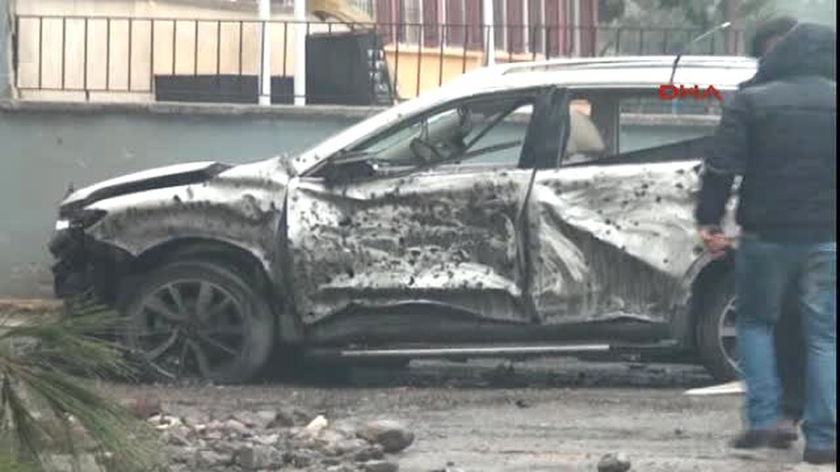 Kilis Suriye\'den Atılan Katyuşa Füzesi Okulun Bahçesine Düştü 1 Ölü, 1 Yaralı Ek Ana Sınıfı...