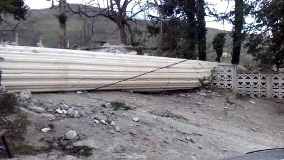 Ordu'da 57 Metrelik Minare Şiddetli Rüzgarda Yıkıldı