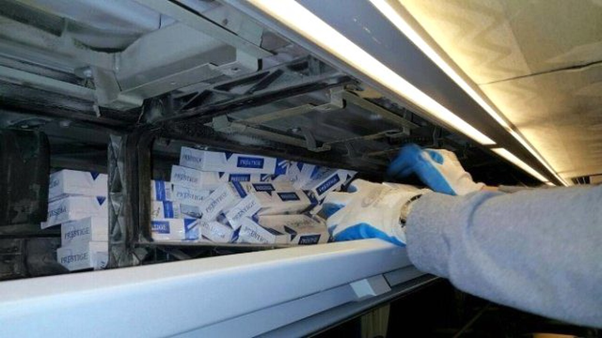 Otobüsle Kaçak Sigara Sevkıyatı Polise Takıldı
