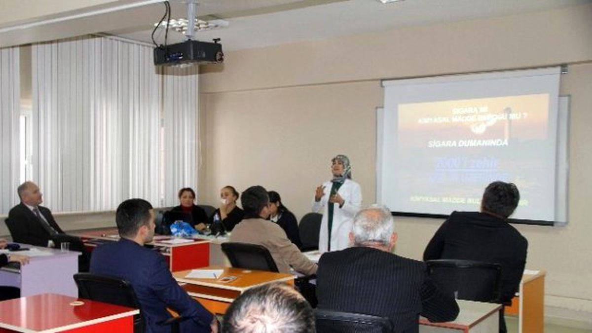 Yozgat Emniyeti Personeline Sigaranın Zararları Anlatıldı