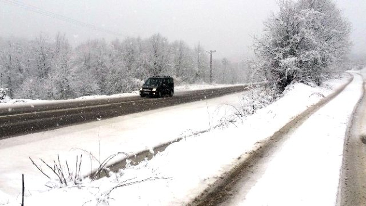 Zonguldak\'ın Yüksek Kesimlerinde Kar Etkili Oldu